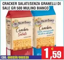 Immenso Cash Cracker Salati Mulino Bianco offerta