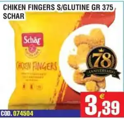 Immenso Cash Chicken fingers Schar offerta