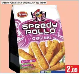 Immenso Cash Tyson Speedy Pollo Original offerta