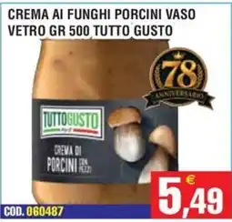 Immenso Cash Crema di porcini Tuttogusto offerta