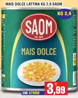 Immenso Cash Mais dolce Saom offerta