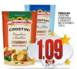 Vicino a te supermercati Panealba crostini pomodoro e basilico offerta