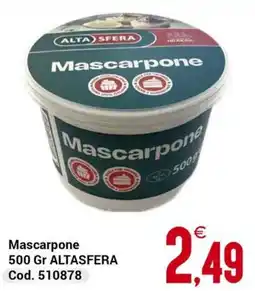 Centro Cash Mascarpone ALTASFERA offerta