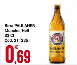 Centro Cash Birra PAULANER Muncher Hell offerta