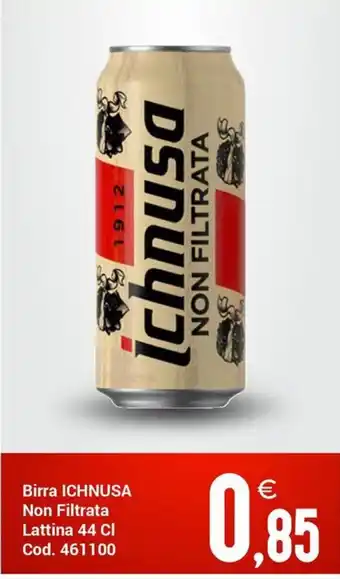 Centro Cash Birra Ichnusa Non Filtrata offerta