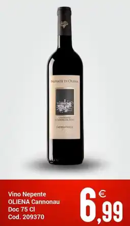 Centro Cash Vino Nepente Oliena Cannonau offerta
