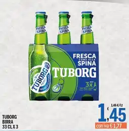 Gruppo Pascar Tuborg birra offerta