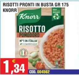 Immenso Cash Knorr Risotto Pomodoro offerta