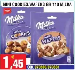 Immenso Cash Milka mini cookies offerta