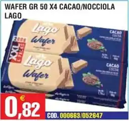 Immenso Cash Lago Wafer Cacao offerta
