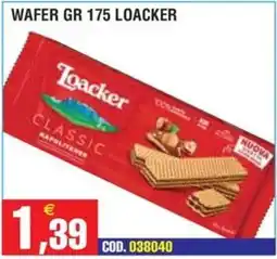 Immenso Cash Wafer Gr 175 Loacker offerta