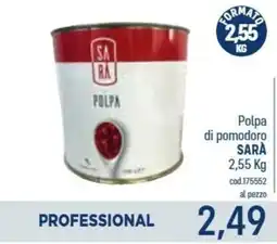 Talento Professional Store Polpa di pomodoro Sara offerta