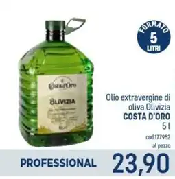 Talento Professional Store Olio extravergine di oliva Olivizia Costa d'Oro offerta
