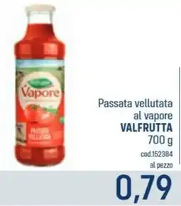 Talento Professional Store Passata vellutata al vapore Valfrutta offerta