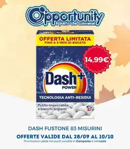 Opportunity Shop Dash+ Power offerta