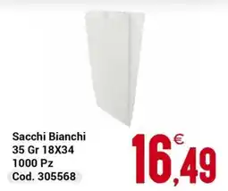 Centro Cash Sacchi Bianchi offerta