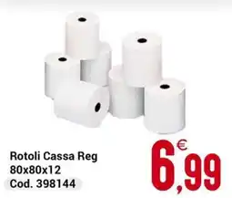 Centro Cash Rotoli Cassa Reg offerta