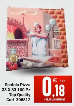 Centro Cash Scatola Pizza offerta