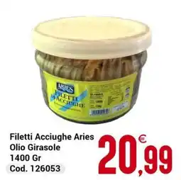 Centro Cash Filetti Acciughe Aries offerta