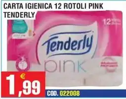 Immenso Cash Carta igienica Tenderly pink offerta