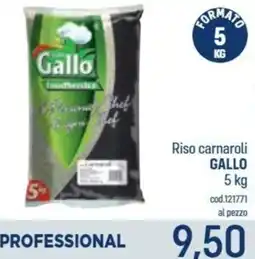 Talento Professional Store Riso carnaroli Gallo offerta