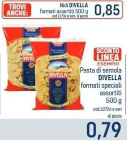 Talento Professional Store Pasta di semola Divella offerta