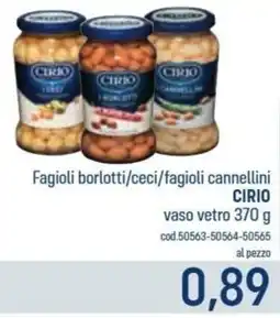 Talento Professional Store Fagioli borlotti/ceci/fagioli cannellini Cirio offerta