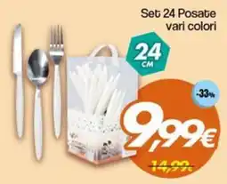 Franzy's Set 24 Posate offerta