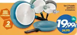 Franzy's Set 2 Padelle Blu offerta