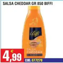 Immenso Cash Salsa cheddar Biffi offerta