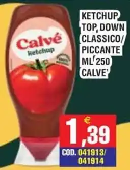 Immenso Cash Ketchup Calvé offerta