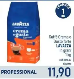 Talento Professional Store Caffè Crema e Gusto forte Lavazza offerta