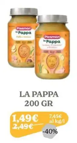 Iperbimbo Plasmon la Pappa offerta