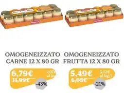 Iperbimbo Omogeneizzato carne Passamon offerta