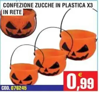 Immenso Cash Zucche in plastica offerta