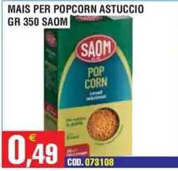 Immenso Cash Popcorn Saom offerta