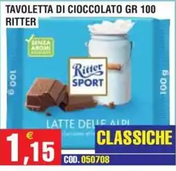 Immenso Cash Tavoletta di cioccolato Ritter Sport offerta