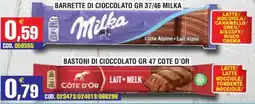 Immenso Cash Barrette di cioccolato Milka offerta
