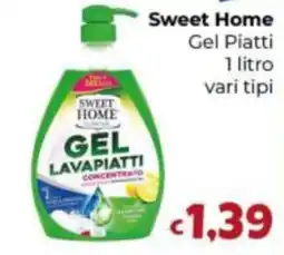 Le Bolle di Giù Giù Sweet Home Gel Lavapiatti offerta