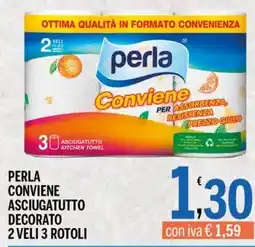 Gruppo Pascar Perla asciugatutto decorato offerta