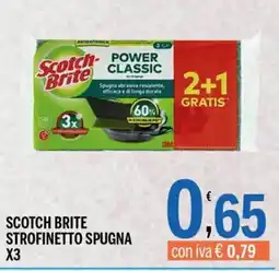 Gruppo Pascar Scotch Brite strofinetto spugna offerta