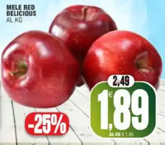 Mele red delicious