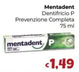 Le Bolle di Giù Giù Mentadent Dentifricio P Prevenzione Completa offerta