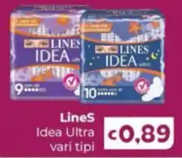 Le Bolle di Giù Giù LineS Idea Ultra offerta