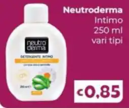 Le Bolle di Giù Giù Neutroderma Detergente Intimo offerta
