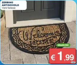 Mister Risparmio Zerbino antiscivolo offerta