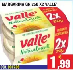 Immenso Cash Margarina Valle' Naturalmente offerta