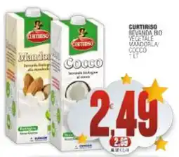 Vicino a te supermercati Curtiriso bevanda vegetale mandorla/cocco offerta