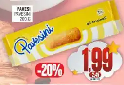 Vicino a te supermercati Pavesini offerta