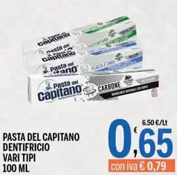 Gruppo Pascar Pasta del Capitano dentifricio offerta